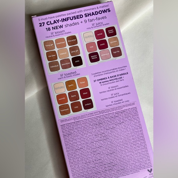 {SOLD} Tarte Eye Shadow Wardrobe Palette Set {Limited Edition Value Set} - Picture 3 of 3